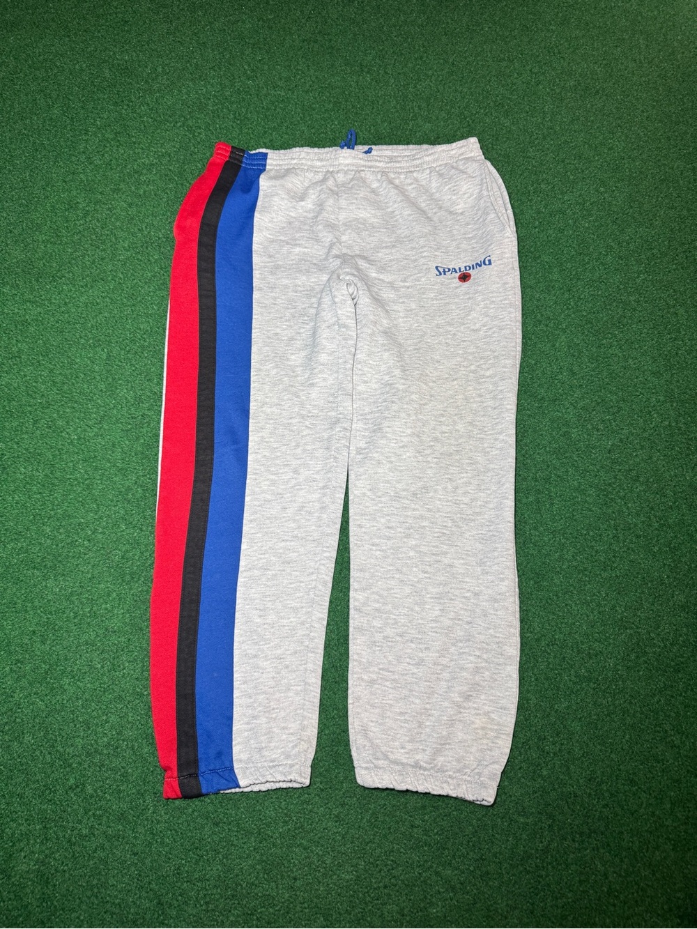 Spalding Vintage Joggers 70s 80s Gray Large 34x27 Sweatpants